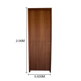 Puerta interior derecha 60 placas cedro marco cedro 4" d/contacto 635mm x 2.06m