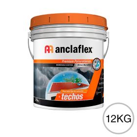Membrana elastica impermeabilizante Techos PU exterior blanco balde x 12kg